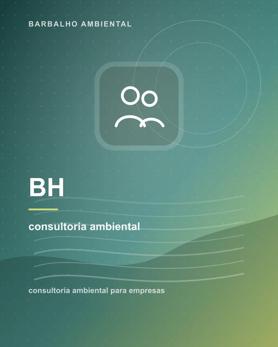 Consultoria ambiental para empresas em Belo Horizonte