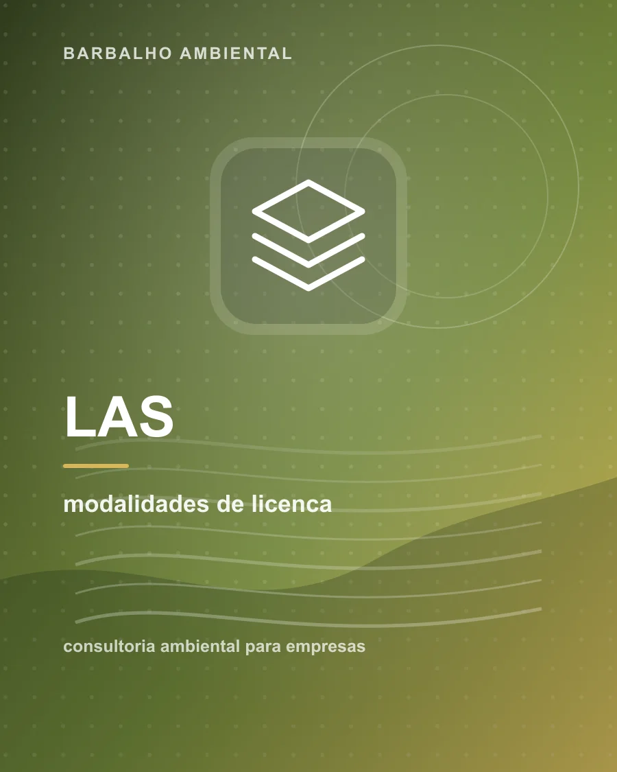 Comparação entre modalidades de licenciamento ambiental