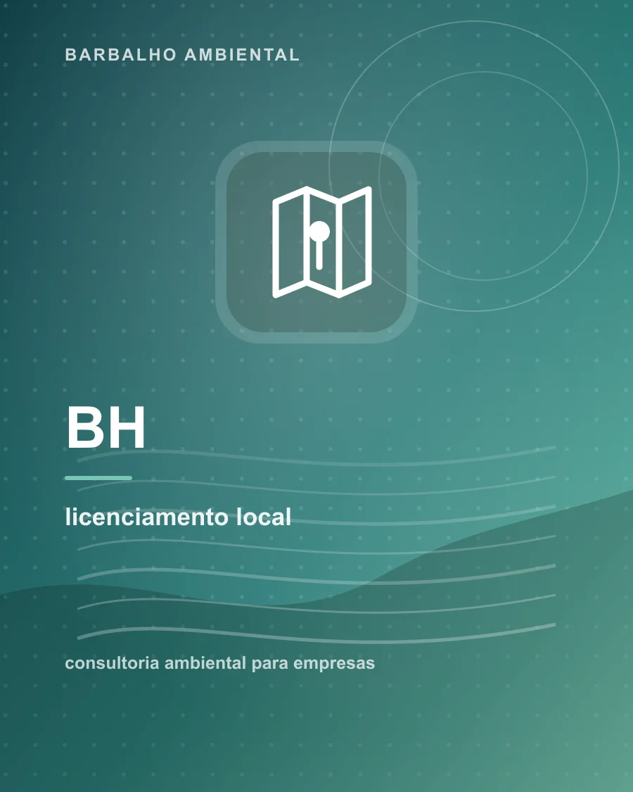 Licenciamento ambiental em Belo Horizonte para empresas